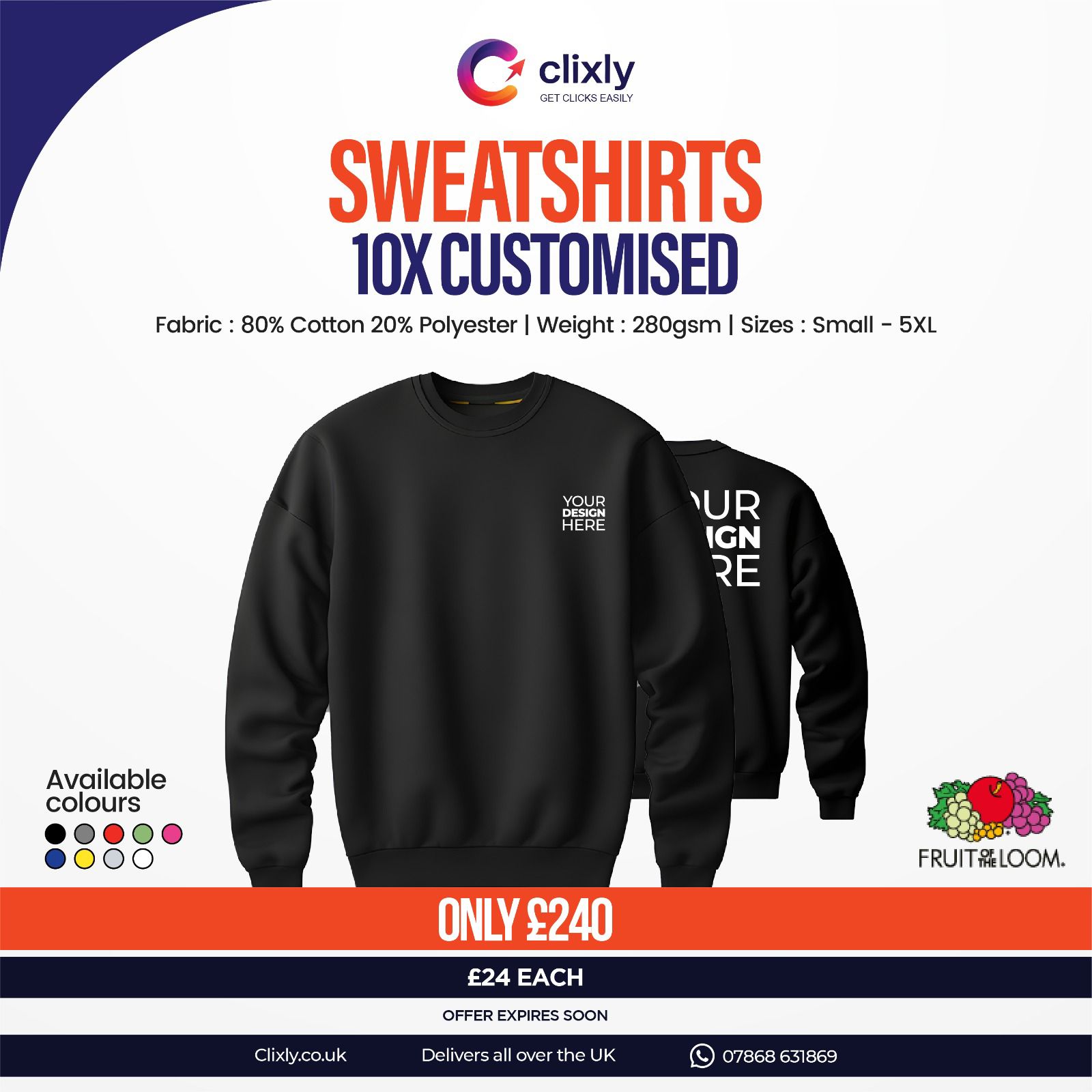 Custom Sweatshirts